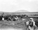 Palestine: Palestinian shepherds with flocks of sheep and goats, c. 1920